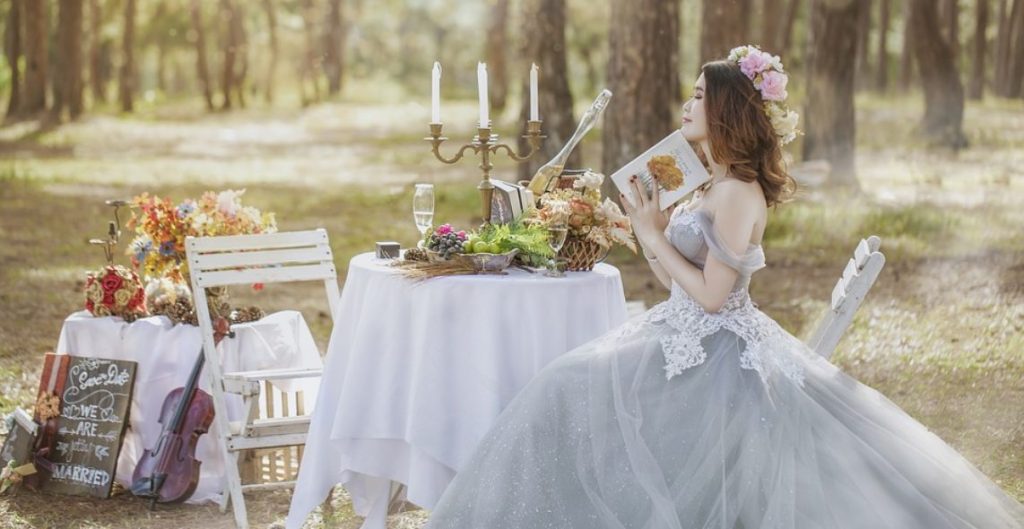 coiffure de mariée mariage -évenement